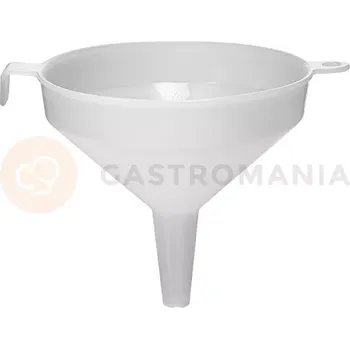 Příbor Plastový trychtýř bílý, průměr 10 cm | BROWIN, 350010