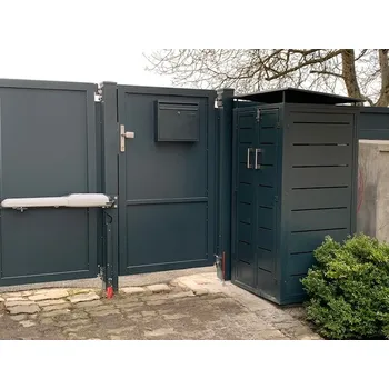 Plot Gelend Hliníkový přístřešek elekroměru a rozvodných skříní Povrchové úpravy: Bez povrchové úpravy