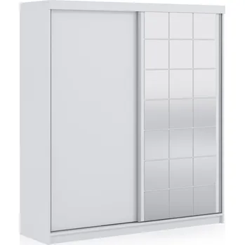 Šatní skříň ARK Šatní skříň KOLIN, Bílá 200 cm