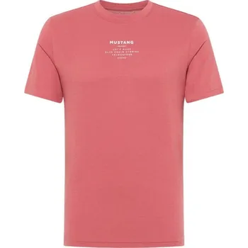 Pánské tričko Pánské tričko Alex C Print M 1013806 8268 skořicové - Mustang L