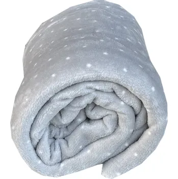 deka Numberoplus Mikroplyšová deka miriam 150x200 cm - Šedá