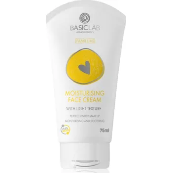 Pleťový krém BasicLab Dermocosmetics Famillias lehký hydratační krém na obličej 75 ml