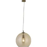 Searchlight 1635AM - Lustr na lanku BALLS 1xE27/60W/230V mosaz