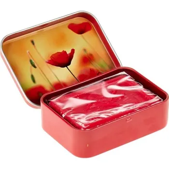 Mýdlo Esprit Provence Vlčí mák Tuhé mýdlo v plechovce, 70 g
