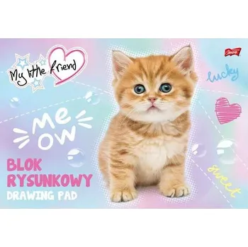 Blok St.Majewski Kreslící blok My Little Friend kočka