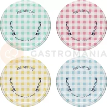 Servírovací stolek Víčko Ø 66 mřížka - 10 ks | BROWIN, 136305