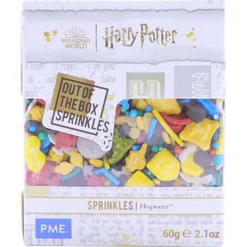 Přisada na vaření a pečení PME Cake Posypky mix Bradavice - krabička, Harry Potter