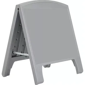 Kancelářský nábytek Plastový poutač Mini Street SignPro Board - Šedý