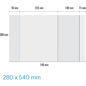 Sešit Obal univerzální 90mic, 280 x 540mm I260519