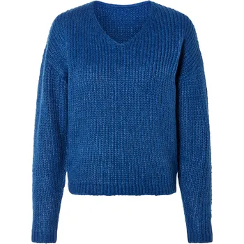 Dámský svetr esmara® Dámský pletený svetr (L(44/46), modrá)