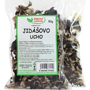 Sušená zelenina IPJ NATUR s.r.o. Jidášovo ucho 50g ZP 2335