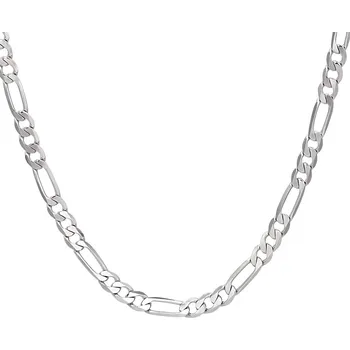 Řetízek JKB Jewel Stříbrný náhrdelník FIGARO 4,5 mm / 55 cm