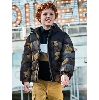 Dívčí bunda Mayoral Zimní bunda 7461 Černá Regular Fit 16Y