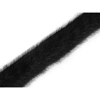 Všívací oděvní / dekorační kožešina kulatá šíře 3 cm