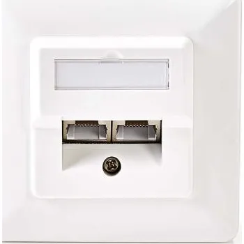 Elektrická zásuvka Síťový nástěnný box | Zápustná montáž CCGB89150IV Nedis