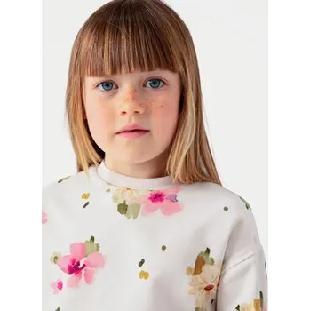 Oblečení a móda Mayoral Mikina 4481 Écru Regular Fit 4Y