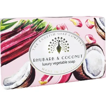 Mýdlo English Soap Vintage mýdlo Kokos a rebarbora 190g