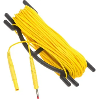 elektrický kabel Sonel 30 m žlutý kabel pro měření uzemnění na cívce