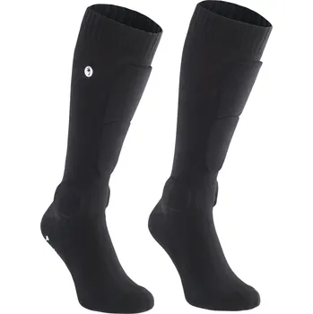 Pánské ponožky Ponožky s ochranou holeně ION BD Socks - All black Velikost: 35-38