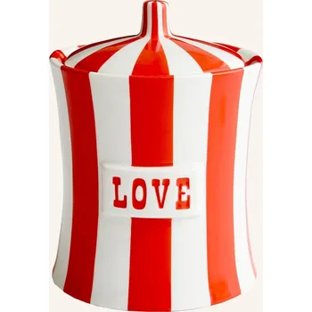 Kabelka Jonathan Adler Úložná Dóza Vice Love, bílá / červená