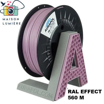 3D tisk Filament AURAPOL PLA WISTERIA WINDS 1,75 mm 1 kg.