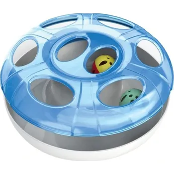 Hračka pro kočku Labyrint UFO Georgeplast ,hračka pro kočky, průměr 24cm, plast