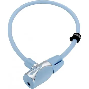 Zámek na kolo Zámek na klíč KRYPTONITE Kryptoflex 1265 12x650mm - Light blue