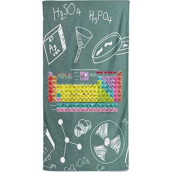 Osuška 140 x 70 cm - Periodická tabulka prvků