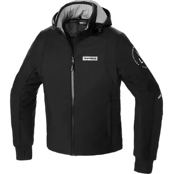 Moto bunda Bunda HOODIE ARMOR H2OUT (černá, vel. M)