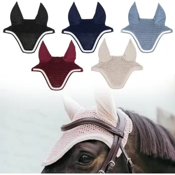 Koňská maska proti hmyzu Čabraka na uši Kentucky Wellington Plaited Cord DOPRODEJ