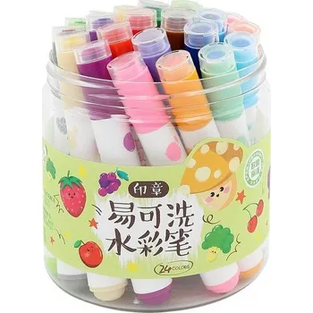 M&G Akvarelové fixy s razítkem M&G, 24ks