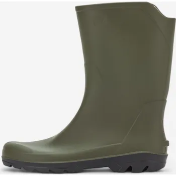 Pánské holínky SOLOGNAC Pánské holínky nepromokavé krátké Land 100 41/42 KAŠTANOVÁ|ZELENÁ|ČERNÁ