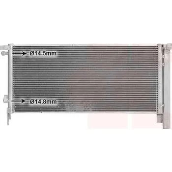 Výparník klimatizace Kondenzátor, klimatizace VAN WEZEL 53015715