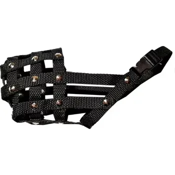 Náhubek pro psa Palkar nylonový náhubek pro psy vel. 3 26 cm x 9,5 cm černá (Palkar nylonový náhubek pro psy vel. 3 26 cm x 9,5 cm černá)