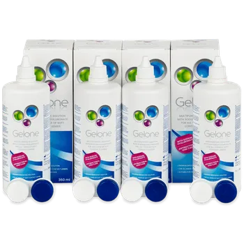 Roztok na kontaktní čočky Gelone 4x360ml