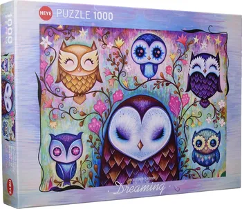 Puzzle Heye Puzzle Dreaming Sova 1000 dílků