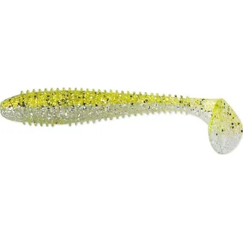 Umělá nástraha Gumová Nástraha Keitech Swing Impact Fat 2.8" 7cm Chartreuse Ice Shad (8ks)