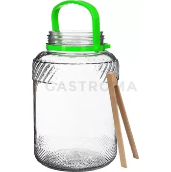 Nádoba na led Nádoba 5 l s kleštěmi, zelené víko | BROWIN, 600650