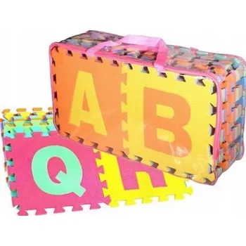 Puzzle TecTake Pěnové puzzle s písmeny