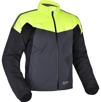 Moto bunda Bunda RAIN SEAL PRO (šedá/černá/fluo, vel. 4XL)