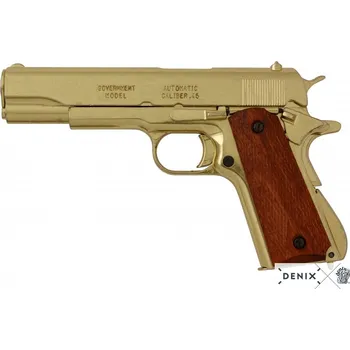 Replika zbraně Automatická Pistole 0,45 M1911A1, USA 1911 (PRVNÍ A DRUHÁ SVĚTOVÁ VÁLKA)