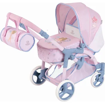Kočárek pro panenku Recenze DeCuevas Gala 81651 skládací kočárek pro panenky 3v1 s taškou