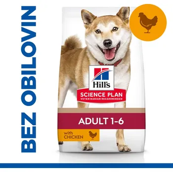 Krmivo pro psa Hill’s Science Plan No Grain granule pro střední dospělé psy s kuřecím 14 kg