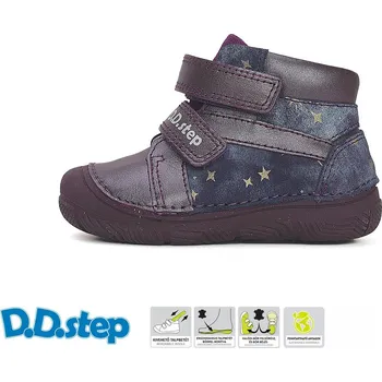 Dívčí polobotky D.D.Step S082-42515D Barva: Fialová, Velikost: 22