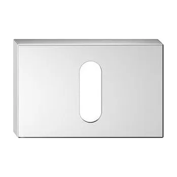 Dveřní kování Dolní štít na klíč CORONA U- Chrom broušený