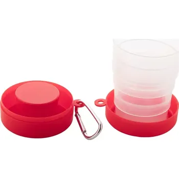 Sklenice Medigo skládací pohárek - červená - AP844065-05