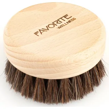 Masážní přístroj Masážní kartáč na masáž krku z koňských žíní FAVORITE 1870