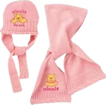 Kojenecká čepice ŠÁLA A ČEPICE MEDVÍDEK PÚ, 44
