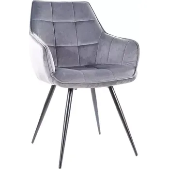Jídelní židle Jídelní křeslo Ilina bluvel 14 šedá