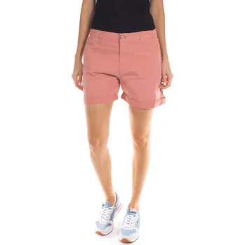 Dámské kraťasy Pepe Jeans Dámské kraťasy JUNIE Barva: růžová, Velikost: W28